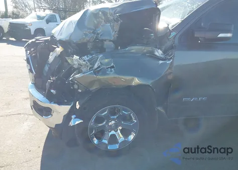 2021 Ram 1500 Big Horn 4X4 5'7 Box z USA, uszkodzony, nr VIN 1C6SRFFT8MN783135